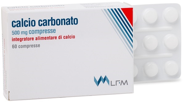 CALCIO CARBONATO 60 COMPRESSE - Farmacia Artemisia di Montecuollo Dott. Angelo snc