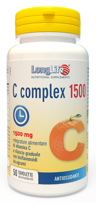 LONGLIFE C COMPLEX 1500 T/R 50 TAVOLETTE - Farmacia Artemisia di Montecuollo Dott. Angelo snc