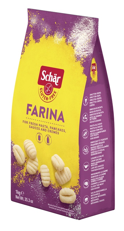 SCHAR FARINA PER PASTA FRESCA PANCAKES SALSE E CREME 1 KG - Farmacia Artemisia di Montecuollo Dott. Angelo snc