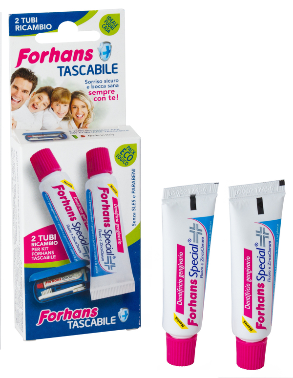 FORHANS SP DENTIF RIC 2TUBI - Farmacia Artemisia di Montecuollo Dott. Angelo snc