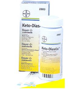 STRISCE MISURAZIONE GLICOSURIA E CHETONURIA KETODIASTIX 50 PEZZI - Farmacia Artemisia di Montecuollo Dott. Angelo snc