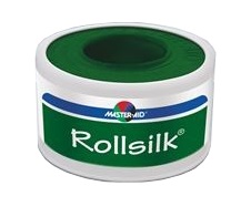 CEROTTO IN ROCCHETTO MASTER-AID ROLLSILK SETA 5X5 - Farmacia Artemisia di Montecuollo Dott. Angelo snc