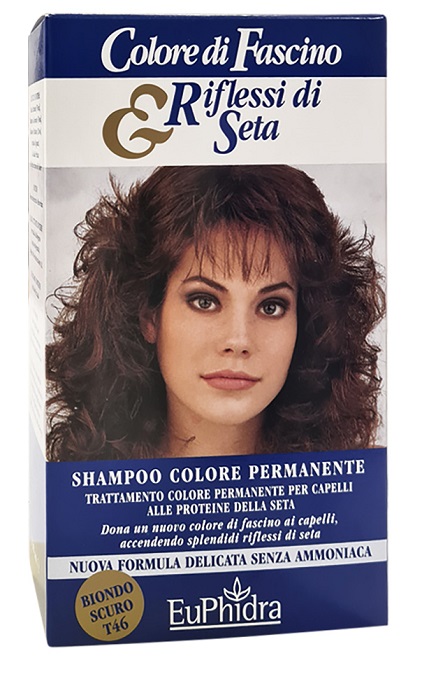 EUPHIDRA COLORE DI FASCINO & RIFLESSI DI SETA SHAMPOO COLORE PERMANENTE 46 BIONDO SCURO 120 ML - Farmacia Artemisia di Montecuollo Dott. Angelo snc