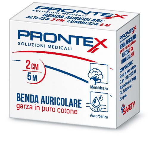 PRONTEX BENDA AURICOLARE 2 CM - Farmacia Artemisia di Montecuollo Dott. Angelo snc
