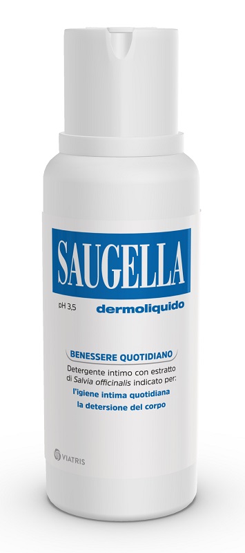 SAUGELLA DERMOLIQUIDO PH 3,5 DETERGENTE INTIMO BENESSERE QUOTIDIANO 750 ML - Farmacia Artemisia di Montecuollo Dott. Angelo snc
