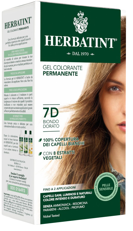 HERBATINT 7D BIONDO DORATO 150 ML - Farmacia Artemisia di Montecuollo Dott. Angelo snc