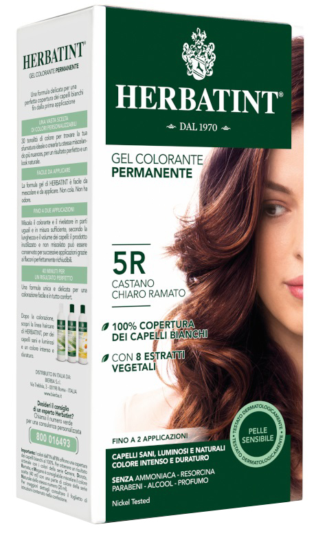 HERBATINT 5R CASTANO CHIARO RAMATO 150 ML - Farmacia Artemisia di Montecuollo Dott. Angelo snc