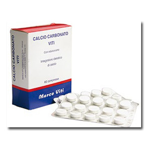 CALCIO CARBONATO VITI 60 COMPRESSE - Farmacia Artemisia di Montecuollo Dott. Angelo snc