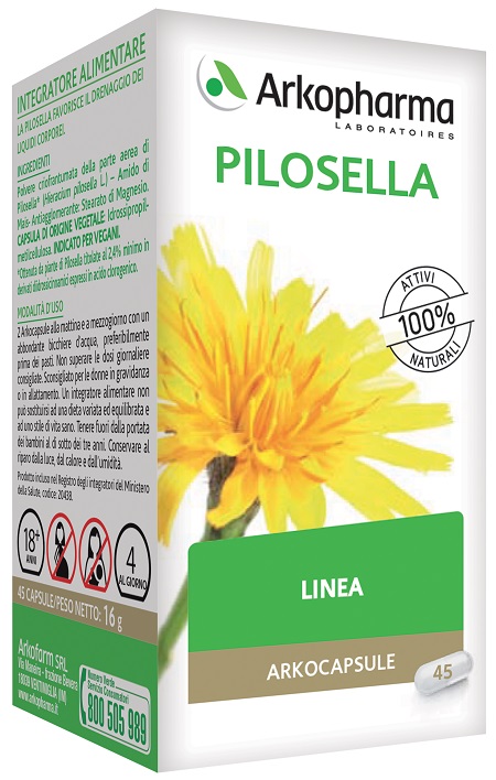 ARKO CAPSULE PILOSELLA 45 CAPSULE - Farmacia Artemisia di Montecuollo Dott. Angelo snc