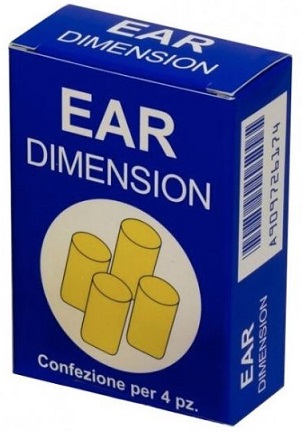 EAR DIMENSION TAPPO AURICOLARE IN SPUGNA 4 PEZZI - Farmacia Artemisia di Montecuollo Dott. Angelo snc