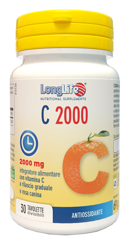 LONGLIFE C 2000 T/R 30 TAVOLETTE - Farmacia Artemisia di Montecuollo Dott. Angelo snc