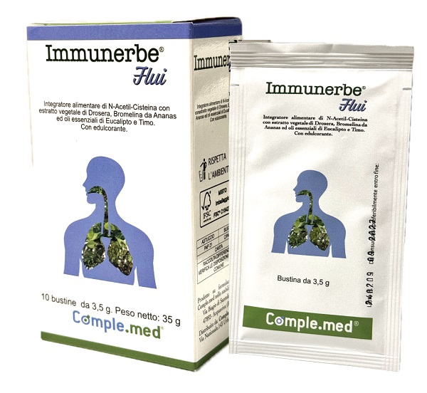 IMMUNERBE FLUI 10 BUSTINE - Farmacia Artemisia di Montecuollo Dott. Angelo snc