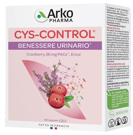 CYS-CONTROL 60 CAPSULE - Farmacia Artemisia di Montecuollo Dott. Angelo snc
