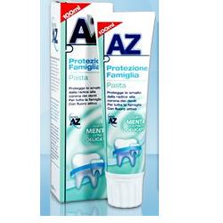 AZ PROTEZIONE FAMIGLIA PASTA DENTIFRICIA 75 ML - Farmacia Artemisia di Montecuollo Dott. Angelo snc