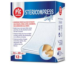 STERICOMPRESS SOFT XL GARZA TNT 18X40CM 12 PEZZI - Farmacia Artemisia di Montecuollo Dott. Angelo snc