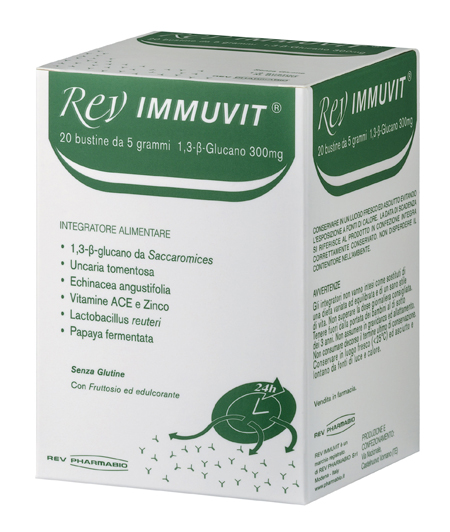 REV IMMUVIT 20 BUSTINE - Farmacia Artemisia di Montecuollo Dott. Angelo snc