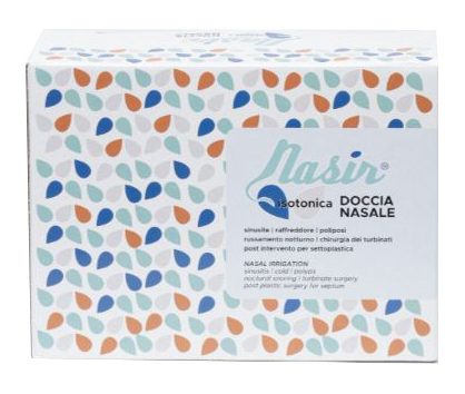 SOLUZIONE FISIOLOGICA ISOTONICA STERILE NASIR IN SCATOLA CON6 SACCHE VERSIONE LUER LOCK DA 500ML - Farmacia Artemisia di Montecuollo Dott. Angelo snc