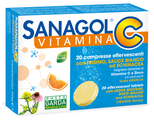 SANAGOL C 20 COMPRESSE EFFERVESCENTI - Farmacia Artemisia di Montecuollo Dott. Angelo snc
