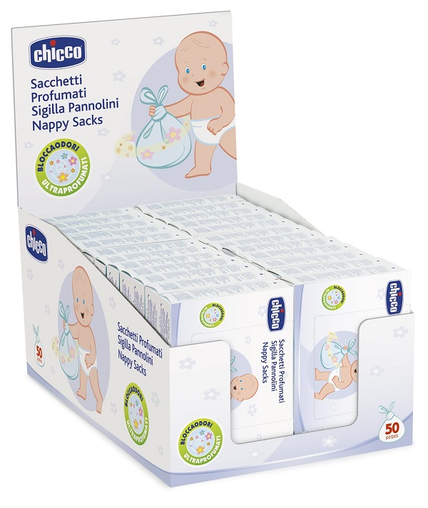 CHICCO SACCHETTI PROFUMATI PANNOLINI - Farmacia Artemisia di Montecuollo Dott. Angelo snc