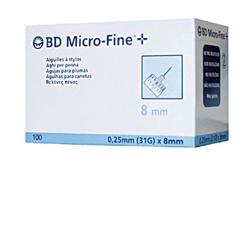 AGO PER PENNA DA INSULINA BD MICROFINE 31 GAUGE 8 MM 100 PEZZI - Farmacia Artemisia di Montecuollo Dott. Angelo snc