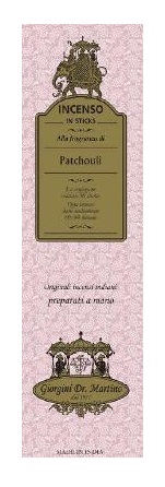 INCENSI PATCHOULI - Farmacia Artemisia di Montecuollo Dott. Angelo snc