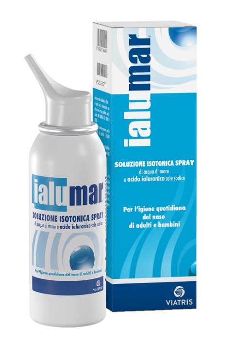 SOLUZIONE ISOTONICA SPRAY DI ACQUA DI MARE ACIDO IALURONICO SALE SODICO PER IGIENE NASO ADULTI E BAMBINI 100ML - Farmacia Artemisia di Montecuollo Dott. Angelo snc
