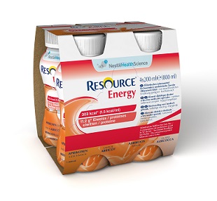 RESOURCE ENERGY ALBICOCCA 4 BOTTIGLIE 200 ML - Farmacia Artemisia di Montecuollo Dott. Angelo snc
