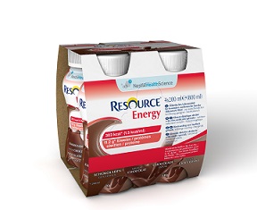 RESOURCE ENERGY CIOCCOLATO 4 BOTTIGLIE 200 ML - Farmacia Artemisia di Montecuollo Dott. Angelo snc