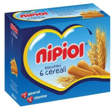 NIPIOL BISCOTTINI 6 CEREALI 800 G - Farmacia Artemisia di Montecuollo Dott. Angelo snc