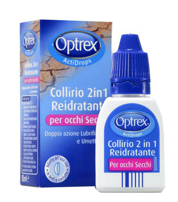 GOCCE OCULARI OPTREX ACTIDROPS 2IN1 REIDRATANTE OCCHI STANCHI 1 PEZZO - Farmacia Artemisia di Montecuollo Dott. Angelo snc