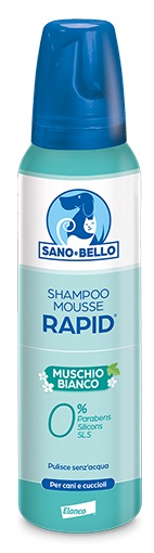 SANO E BELLO SHAMPOO MOUSSE RAPID NF MUSCHIO BIANCO 300 ML - Farmacia Artemisia di Montecuollo Dott. Angelo snc