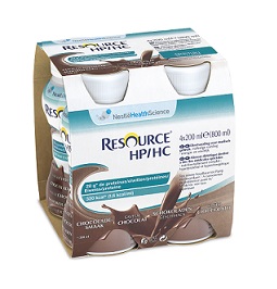 RESOURCE HP/HC CIOCCOLATO 4 BOTTIGLIE 200 ML - Farmacia Artemisia di Montecuollo Dott. Angelo snc