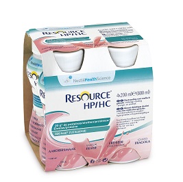 RESOURCE HP/HC FRAGOLA 4 BOTTIGLIE 200 ML - Farmacia Artemisia di Montecuollo Dott. Angelo snc