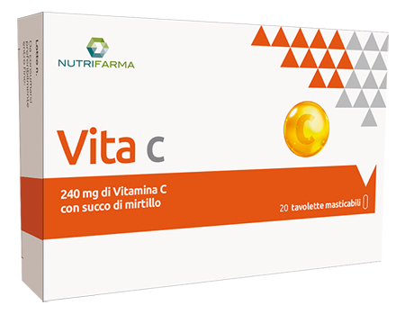VITA C 20 TAVOLETTE MASTICABILI - Farmacia Artemisia di Montecuollo Dott. Angelo snc