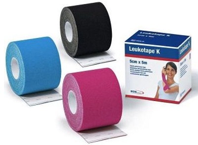 BENDA ADESIVA LEUKOTAPE K PER TAPING FISIOTERAPICO LARGHEZZA 5 CM LUNGHEZZA 5 M COLORE NERO IN ROTOLO - Farmacia Artemisia di Montecuollo Dott. Angelo snc