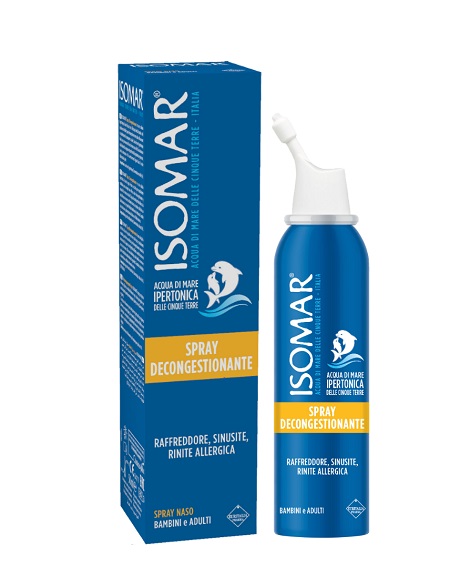 ISOMAR NASO CHIUSO SOLUZIONE ACQUA DI MARE IPERTONICA PER DECONGESTIONE NASO CHIUSO 50 ML - Farmacia Artemisia di Montecuollo Dott. Angelo snc