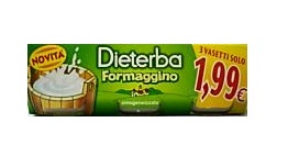 DIETERBA OMOGENEIZZATO FORMAGGINO 3 PEZZI 80 G - Farmacia Artemisia di Montecuollo Dott. Angelo snc
