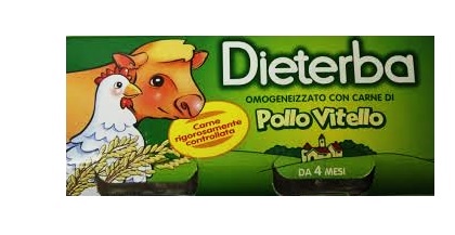 DIETERBA OMOGENEIZZATO VITELLO POLLO 3 PEZZI 80 G - Farmacia Artemisia di Montecuollo Dott. Angelo snc