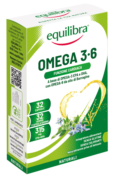 OMEGA 3-6 32 CAPSULE - Farmacia Artemisia di Montecuollo Dott. Angelo snc