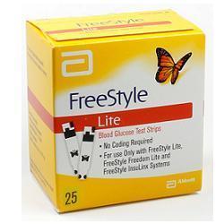 STRISCE MISURAZIONE GLICEMIA FREESTYLE LITE 25 PEZZI - Farmacia Artemisia di Montecuollo Dott. Angelo snc