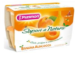 PLASMON SAPORI DI NATURA OMOGENEIZZATO ALBICOCCA E BANANA 100 G X 4 PEZZI - Farmacia Artemisia di Montecuollo Dott. Angelo snc
