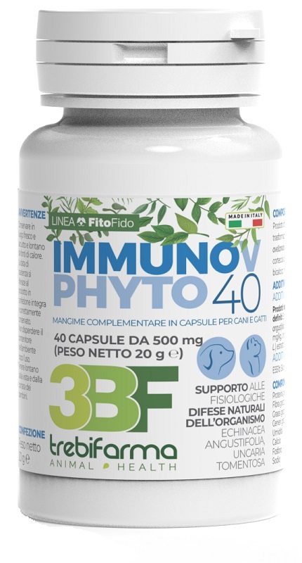 IMMUNOV CAPSULE 40 CAPSULE BARATTOLO 20 G - Farmacia Artemisia di Montecuollo Dott. Angelo snc