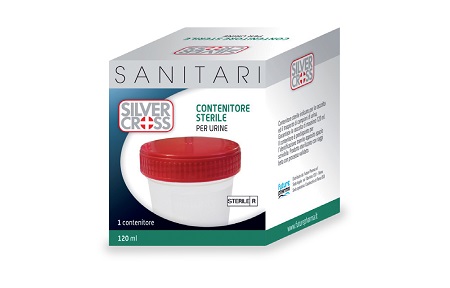 SILVER CROSS CONTENITORE URINA 120ML - Farmacia Artemisia di Montecuollo Dott. Angelo snc