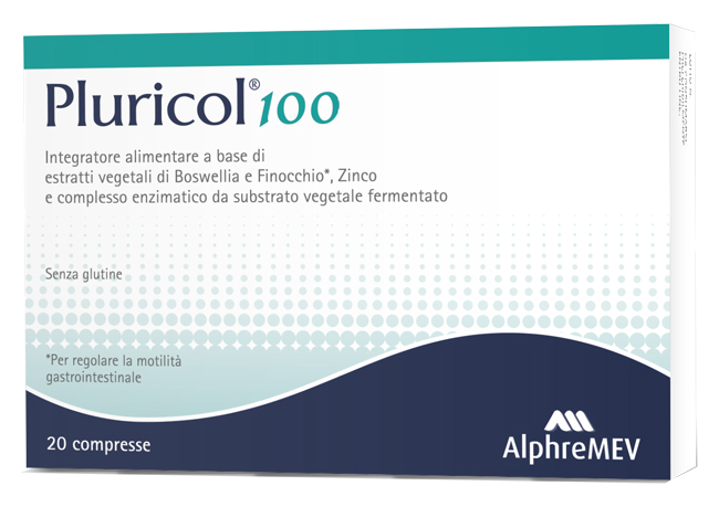 PLURICOL 100 20 COMPRESSE - Farmacia Artemisia di Montecuollo Dott. Angelo snc