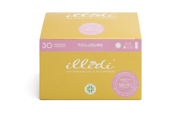 ILLEDI TOUJOURS SALVASLIP ANATOMICI COTONE ORGANIC 30 PEZZI - Farmacia Artemisia di Montecuollo Dott. Angelo snc