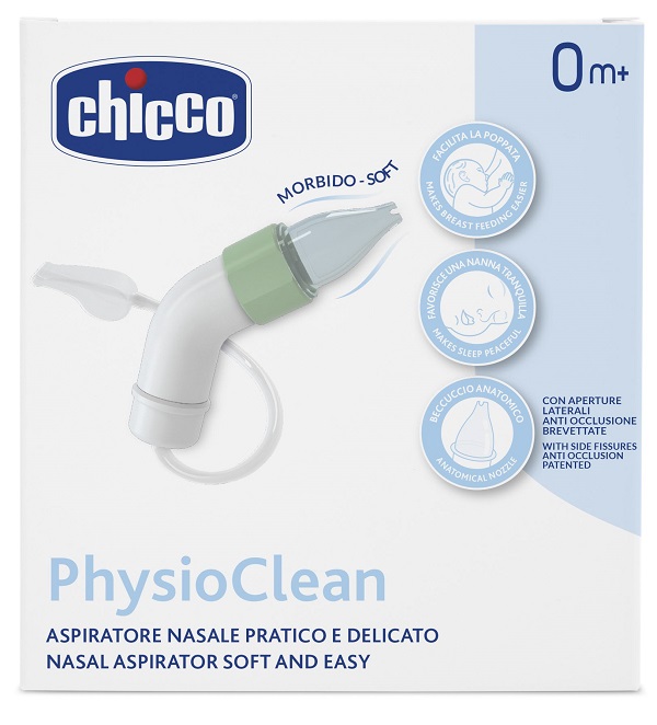 ASPIRATORE NASALE CHICCO PHYSIOCLEAN - Farmacia Artemisia di Montecuollo Dott. Angelo snc