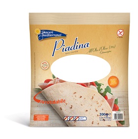 PIACERI MEDITERRANEI PIADINA OLIO D'OLIVA 200 GRAMMI - Farmacia Artemisia di Montecuollo Dott. Angelo snc
