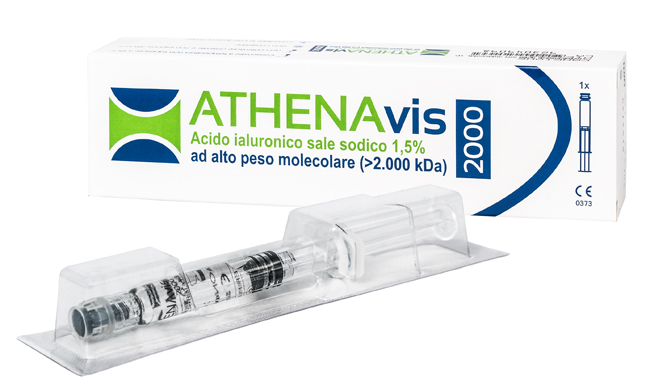 SIRINGA INTRA-ARTICOLARE ATHENAVIS 2000 ACIDO IALURONICO 1,5% 30MG 2 ML - Farmacia Artemisia di Montecuollo Dott. Angelo snc