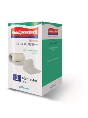 BENDA ADESIVA MEDIPRESTERIL 10X400CM - Farmacia Artemisia di Montecuollo Dott. Angelo snc