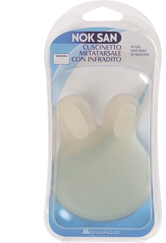 NOK SAN GEL CUSCINETTO METATARSALE CON INFRADITO S/M - Farmacia Artemisia di Montecuollo Dott. Angelo snc